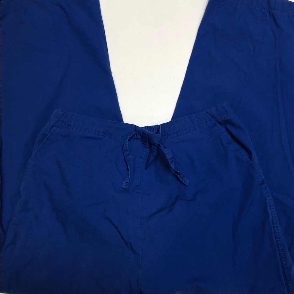 Salus Scrub Bottoms Sz XL Blue. Drawstring pockets